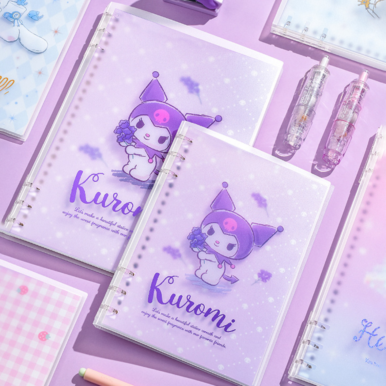 Sanrio Characters Soft Ring Notebook