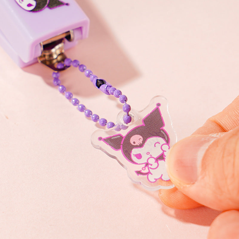 Sanrio Character Stapler with Charm + 100 Refills Set