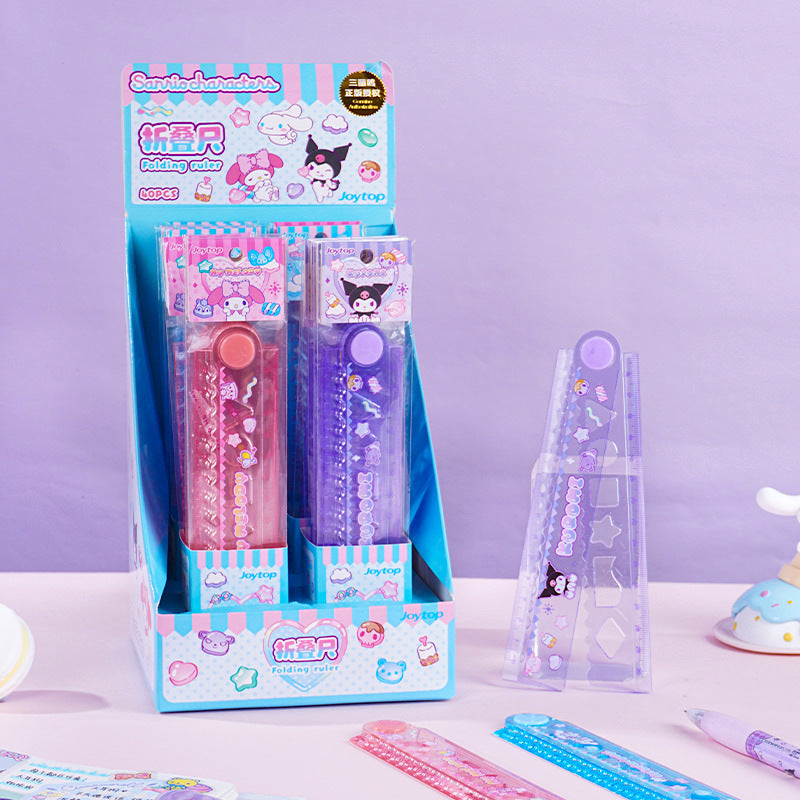 Sanrio Characters Stencil & Ruler Duo