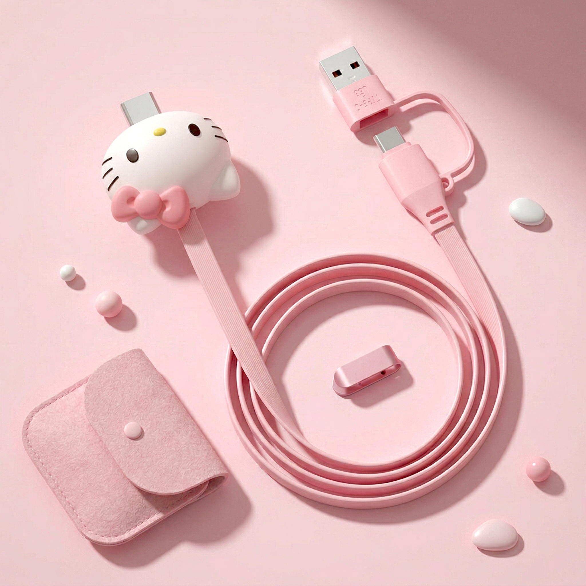 Sanrio Characters Type-C & USB Fast Charging Cable