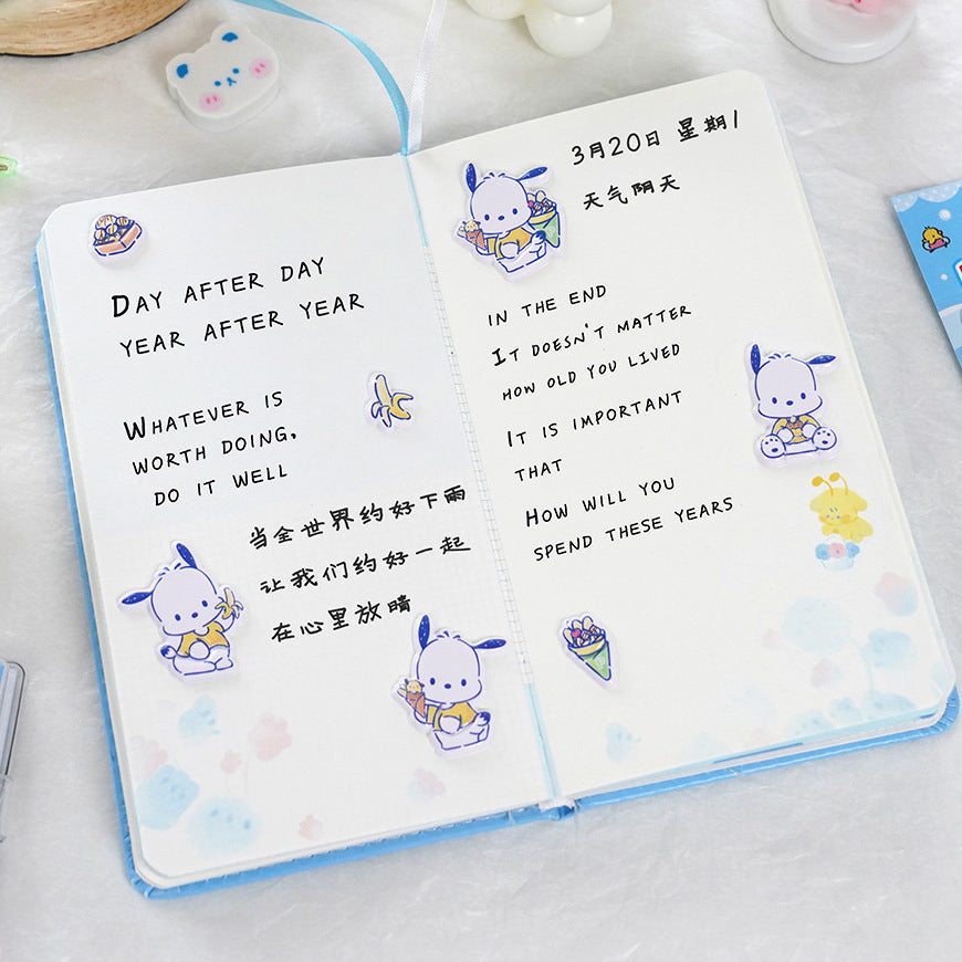Sanrio Pochacco Puffy Stickers