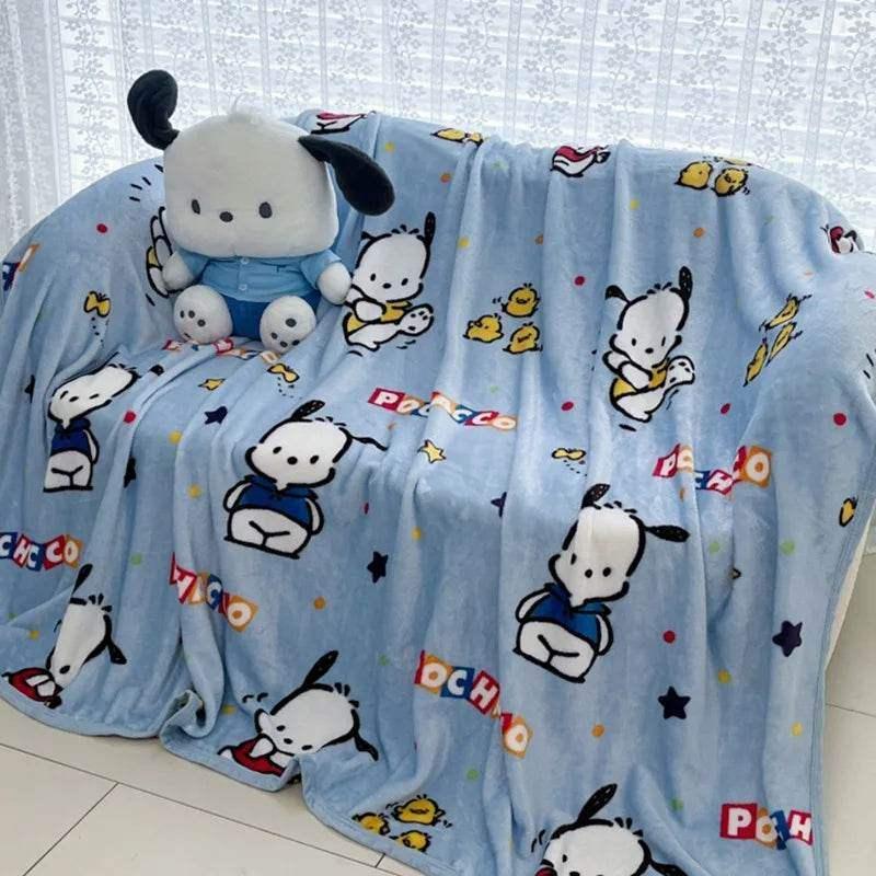 Hello Kitty Kawaii Nights Velvet Blanket
