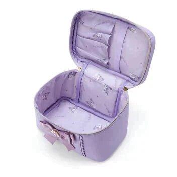 Sanrio Cute Bow Make Up Organizer with Pearl Zipper
